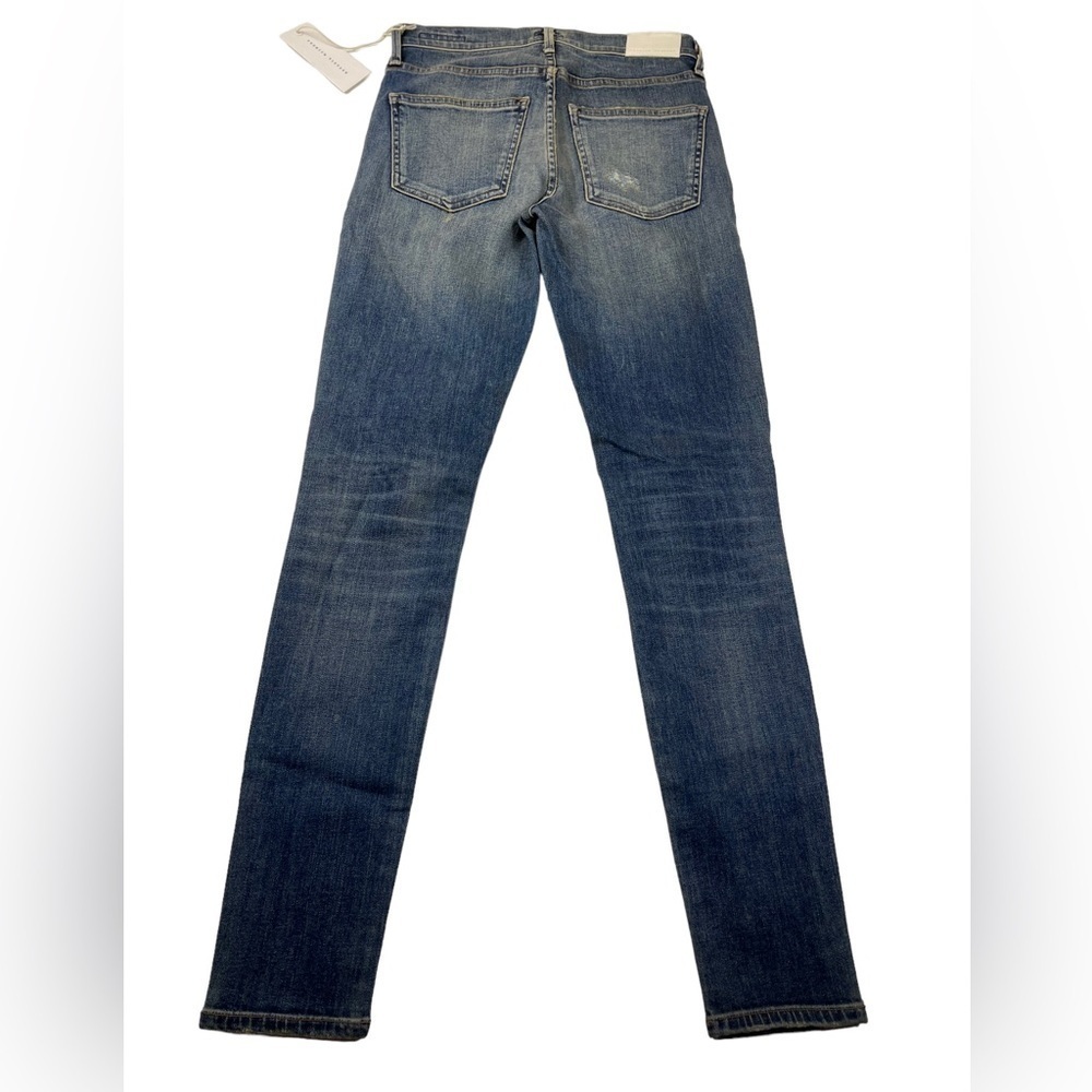 Citizens of Humanity rocket crop high rise skinny jeans distressed size 25 - Picture 5 of 12